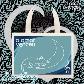 Eco Bag Grande Amor Venceu Sonhos