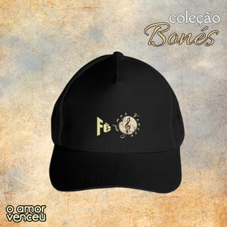 Boné Prime Confort Amor Venceu Fé
