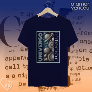 Camiseta Plus Size Universo Interior (Promoção)