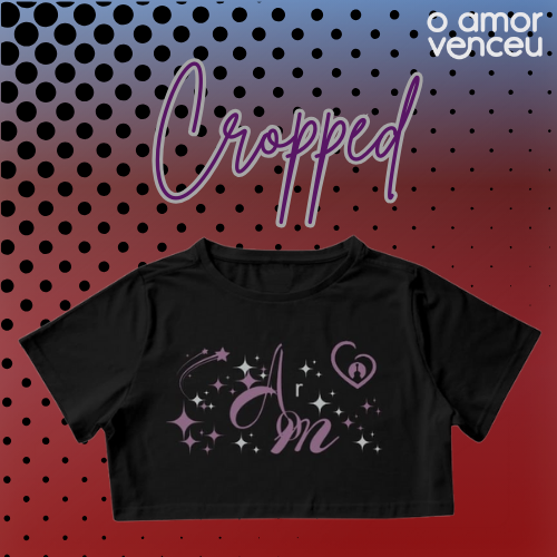 Camisa Cropped Amor