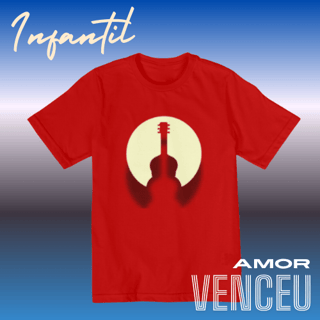 Camiseta Quality Infantil Amor Profundo