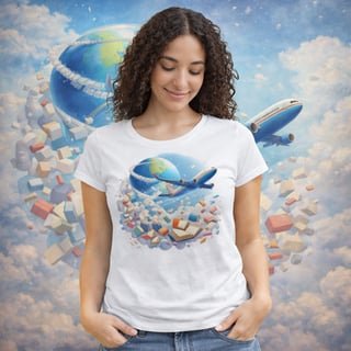 Camiseta Feminina Viagem Literária