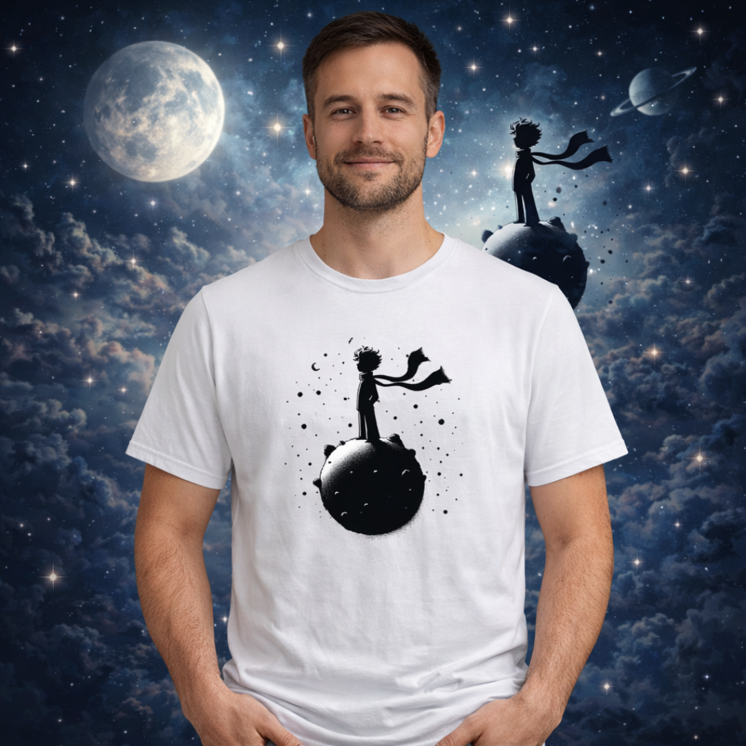Camiseta  Pequeno Príncipe