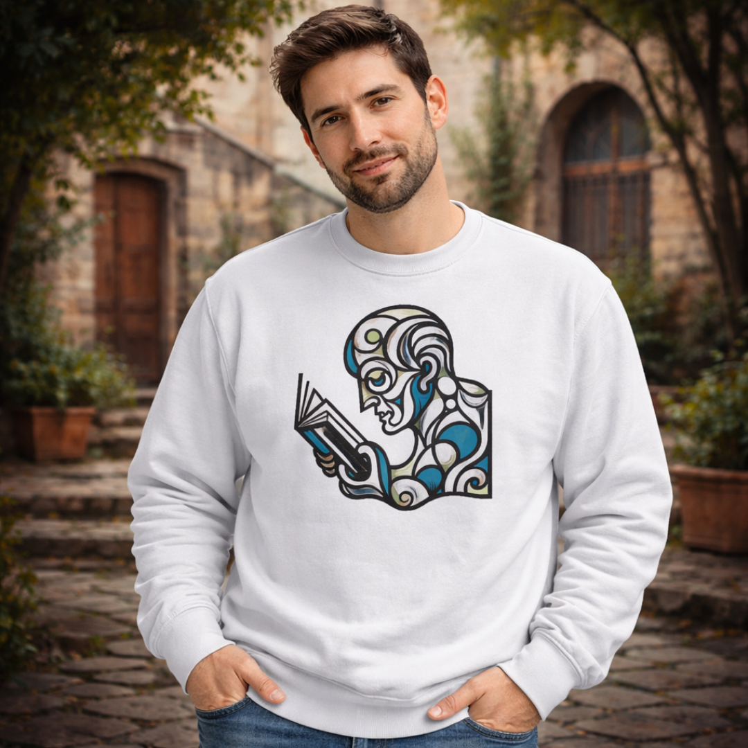 Moletom Homem Leitor