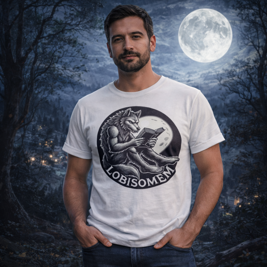 Camiseta Lobisomen Leitor