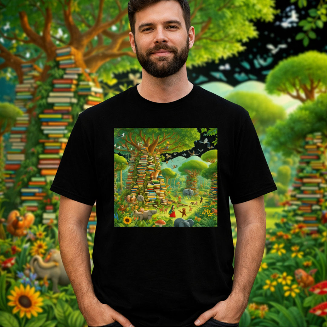 Nome do produto: Camiseta  Selva Literária
