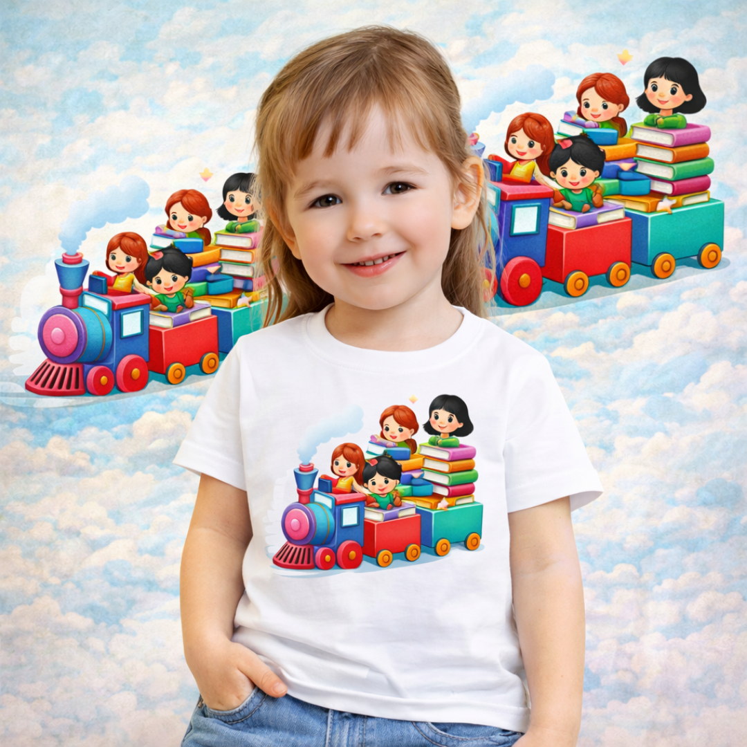 Camiseta Infantil Expresso da Leitura
