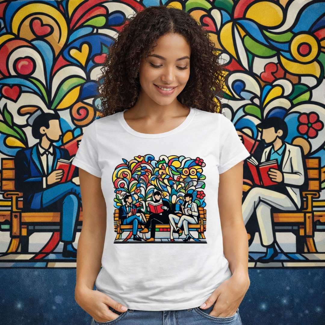 Camiseta Feminina Celebre Leitura Homero Brito