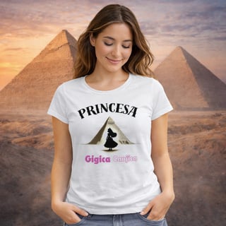 Camiseta Feminina Princesa Gigica