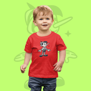 Camiseta Infantil Pinóquio