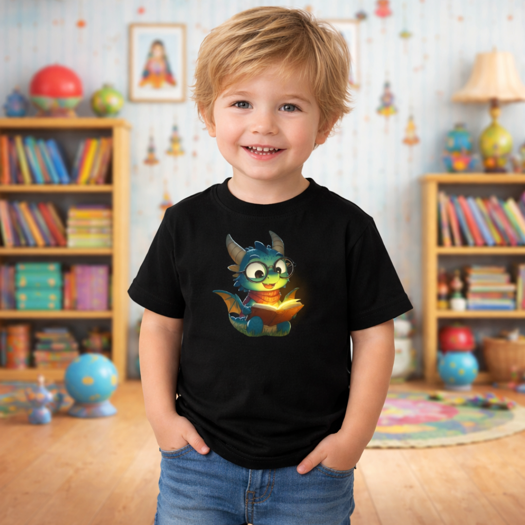 Camiseta Infantil Dragão Fofo