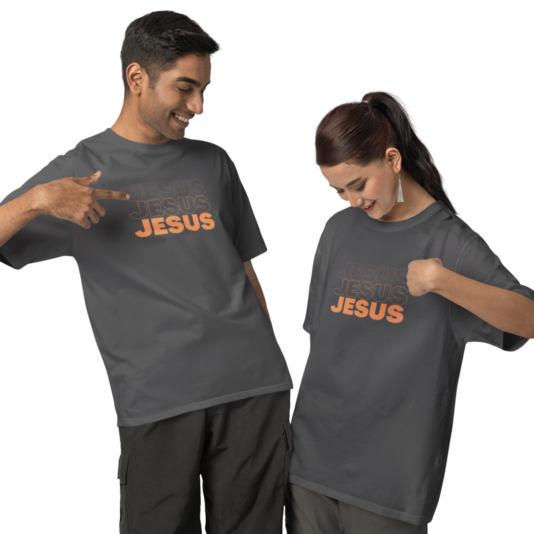 Nome do produto: Camiseta Cristã Estonada - Jesus