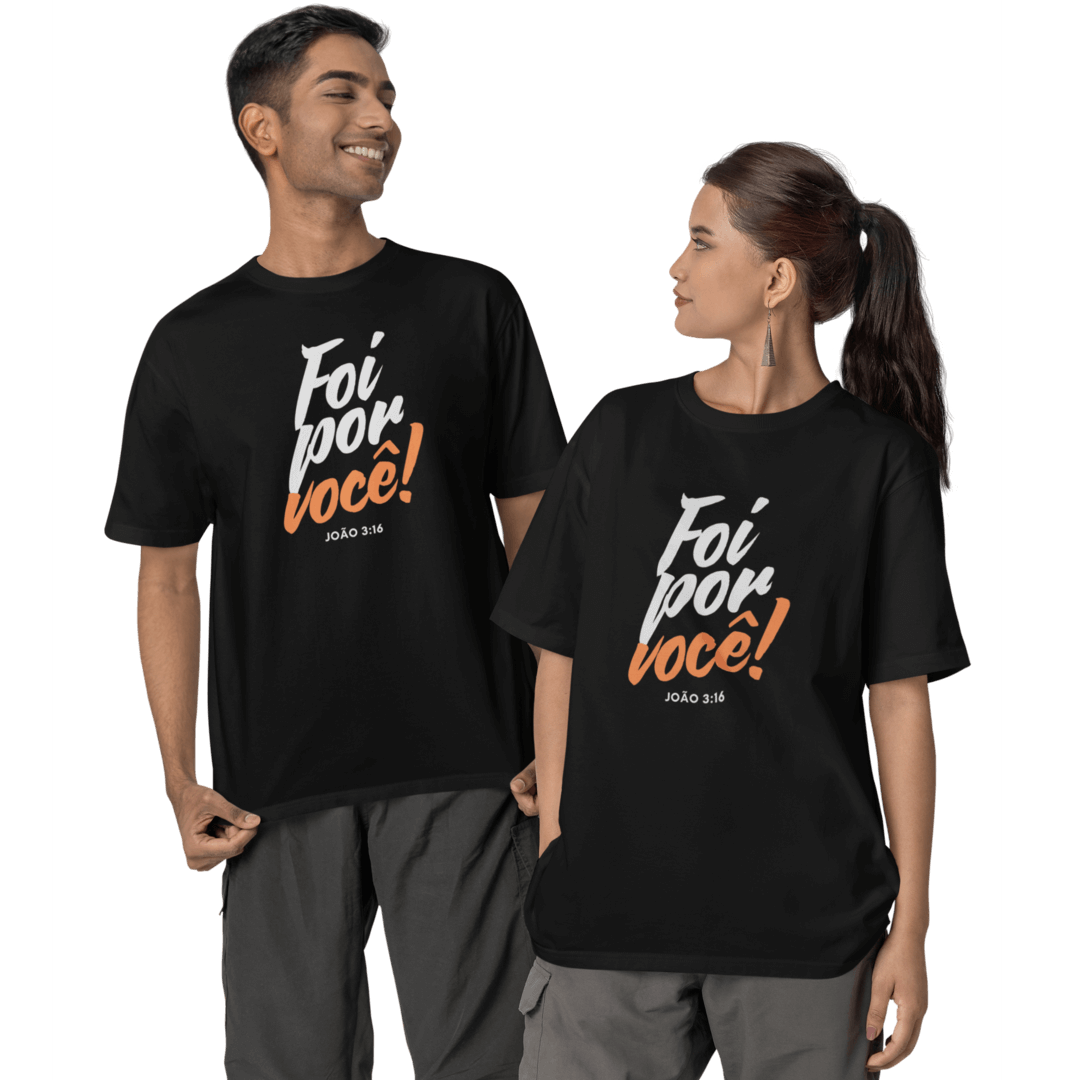 Nome do produto: Camiseta Cristã - João 3:16