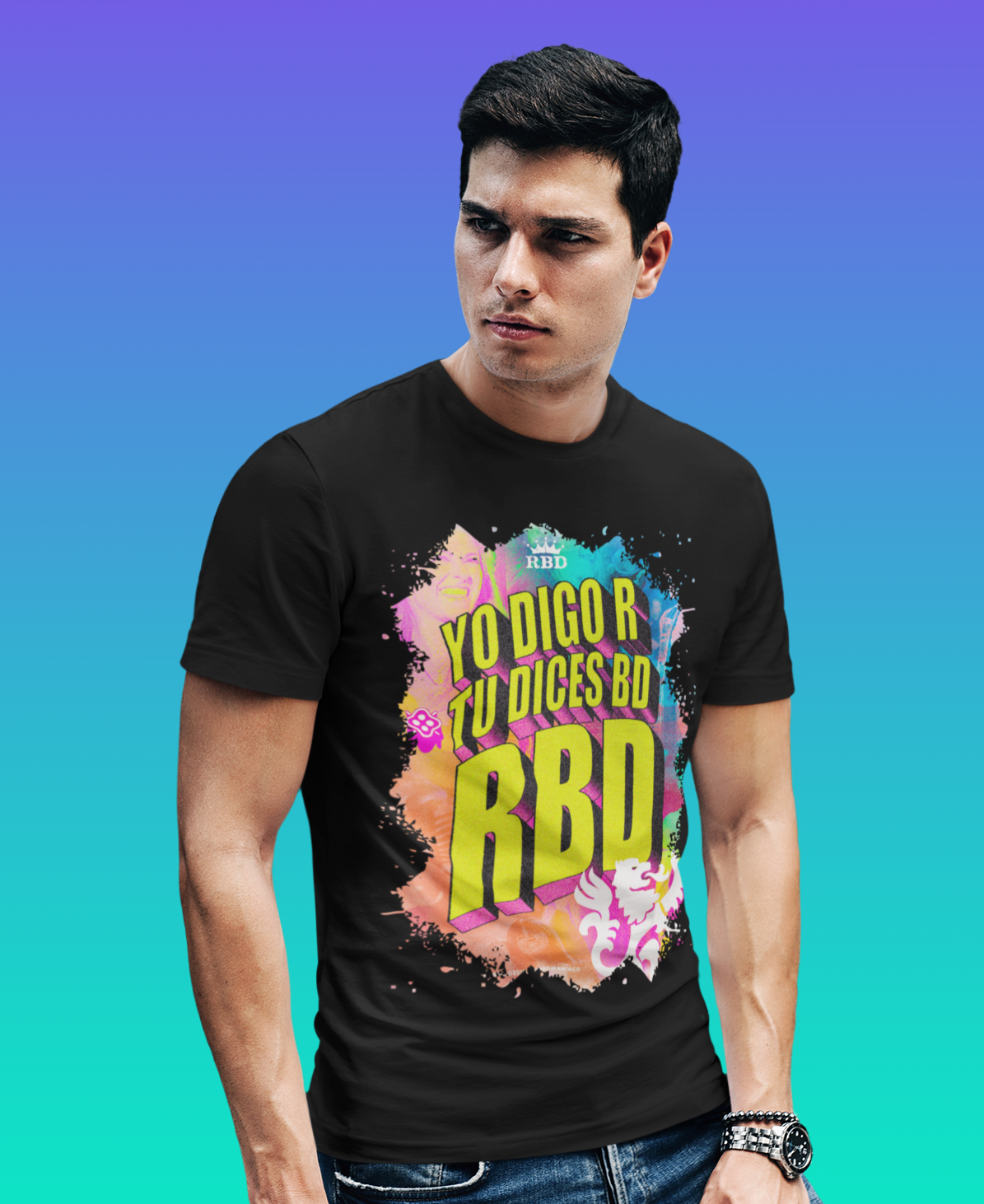 Camiseta RBD - Yo Digo R Tú Dices BD RBD 2