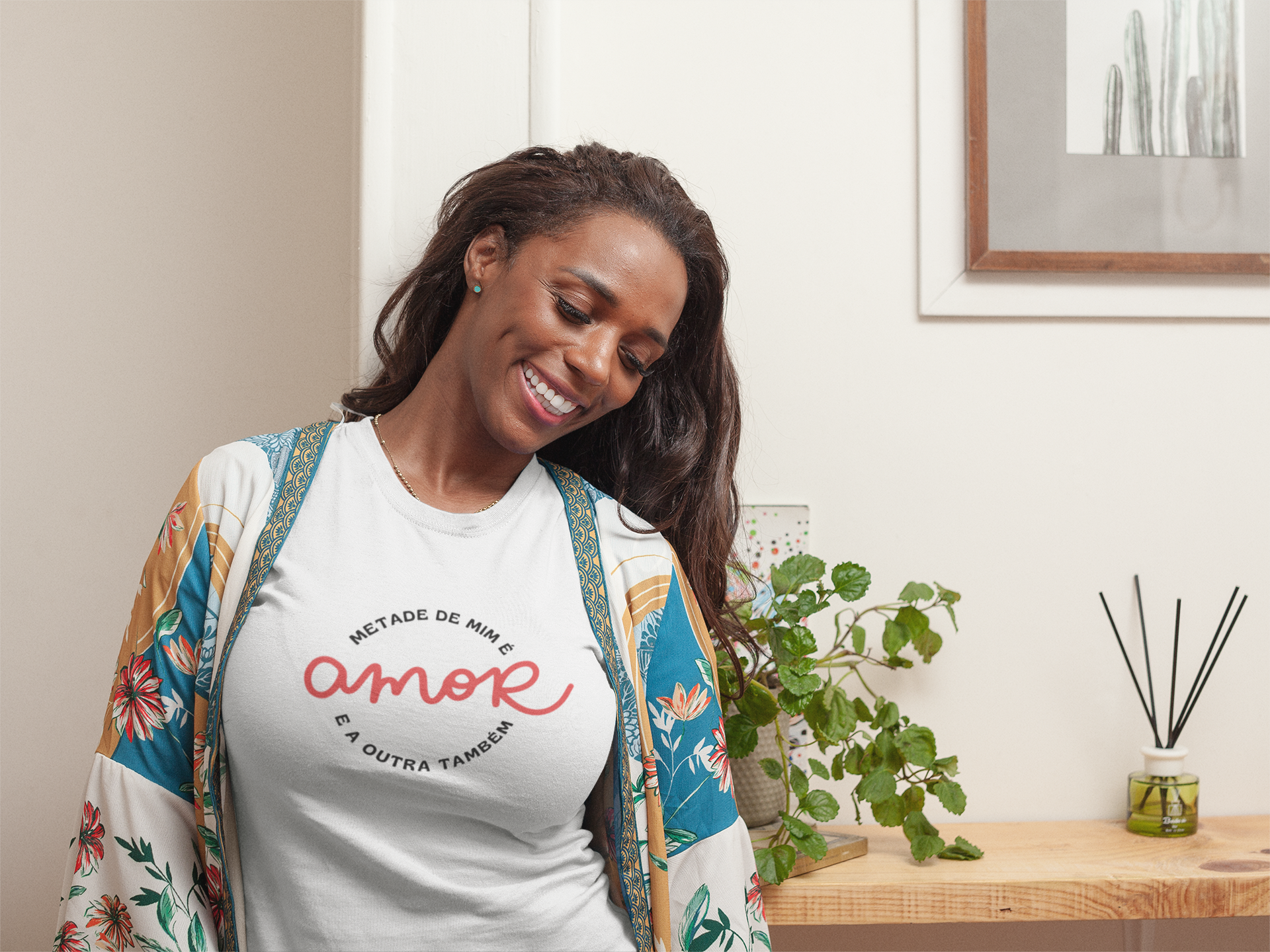 Nome do produto: Baby Long Feminina - Matade de mim é amor