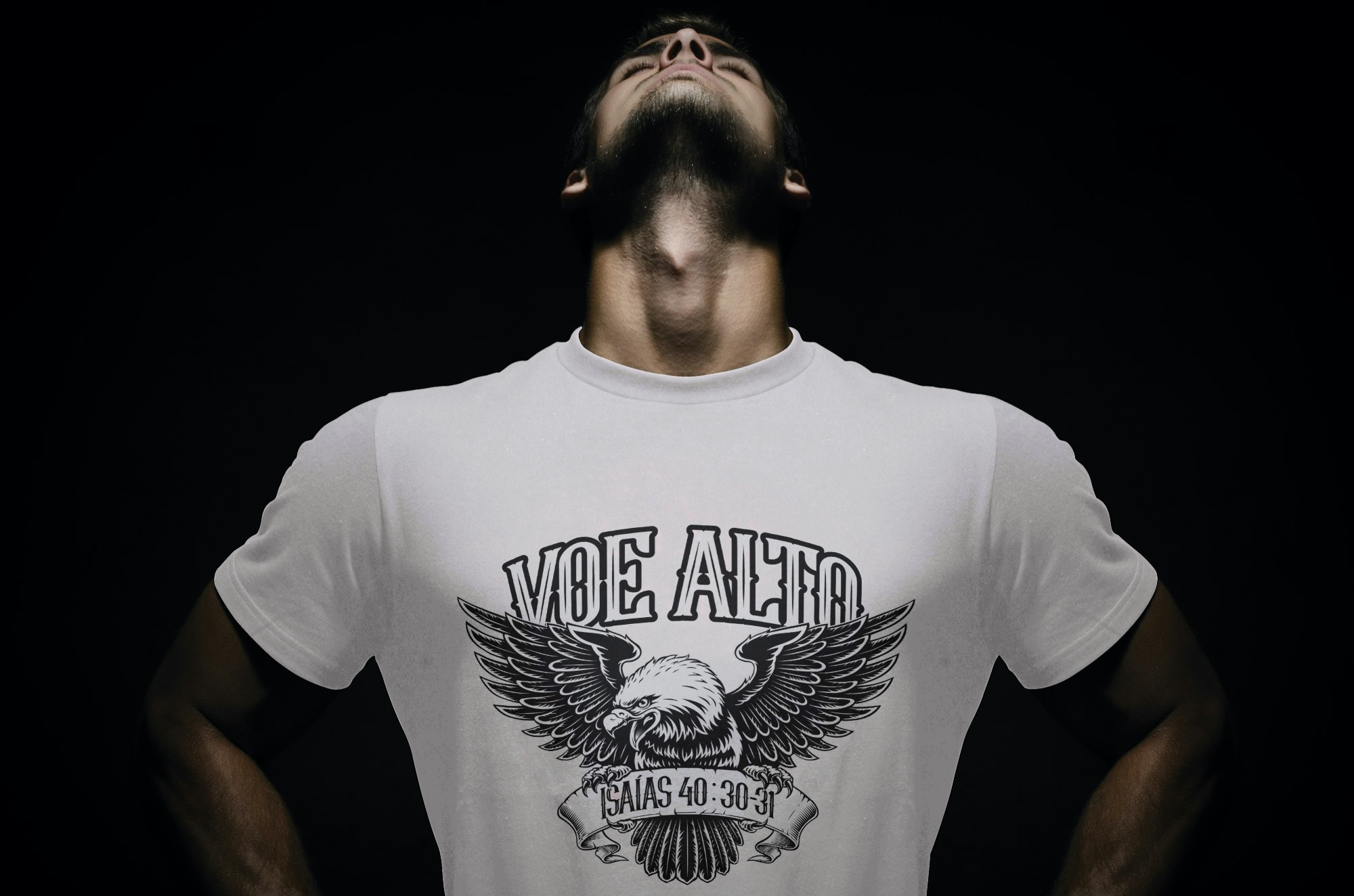 Nome do produto: Camiseta Masculina - Voe Alto