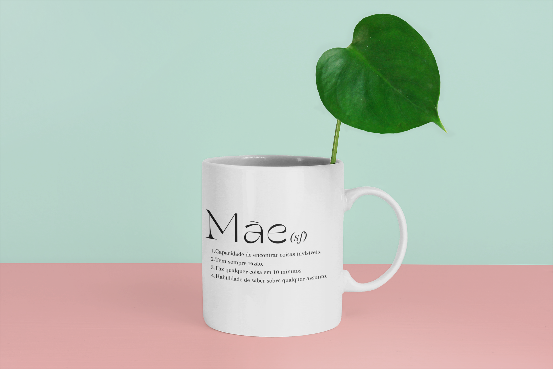 Nome do produto: Caneca dia das mães - Mãe sf