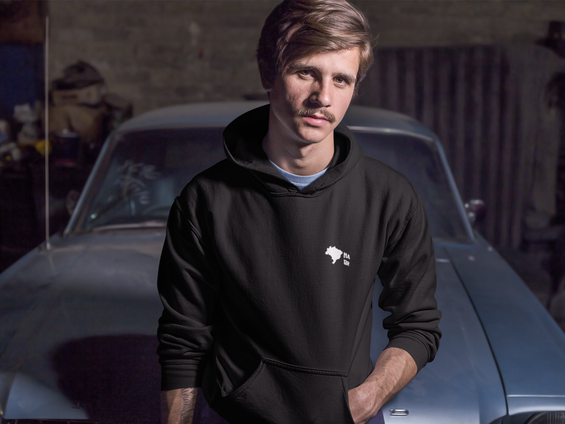 Nome do produto: Moletom Capuz - Na Br Oficial