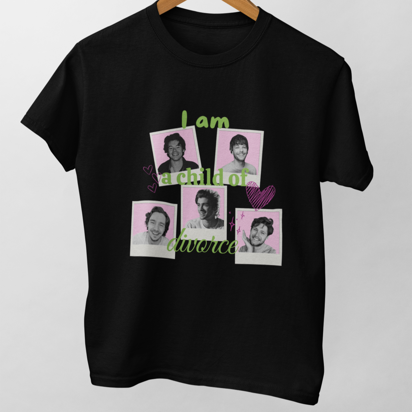 Nome do produto: Child of divorce One Direction | Tshirt