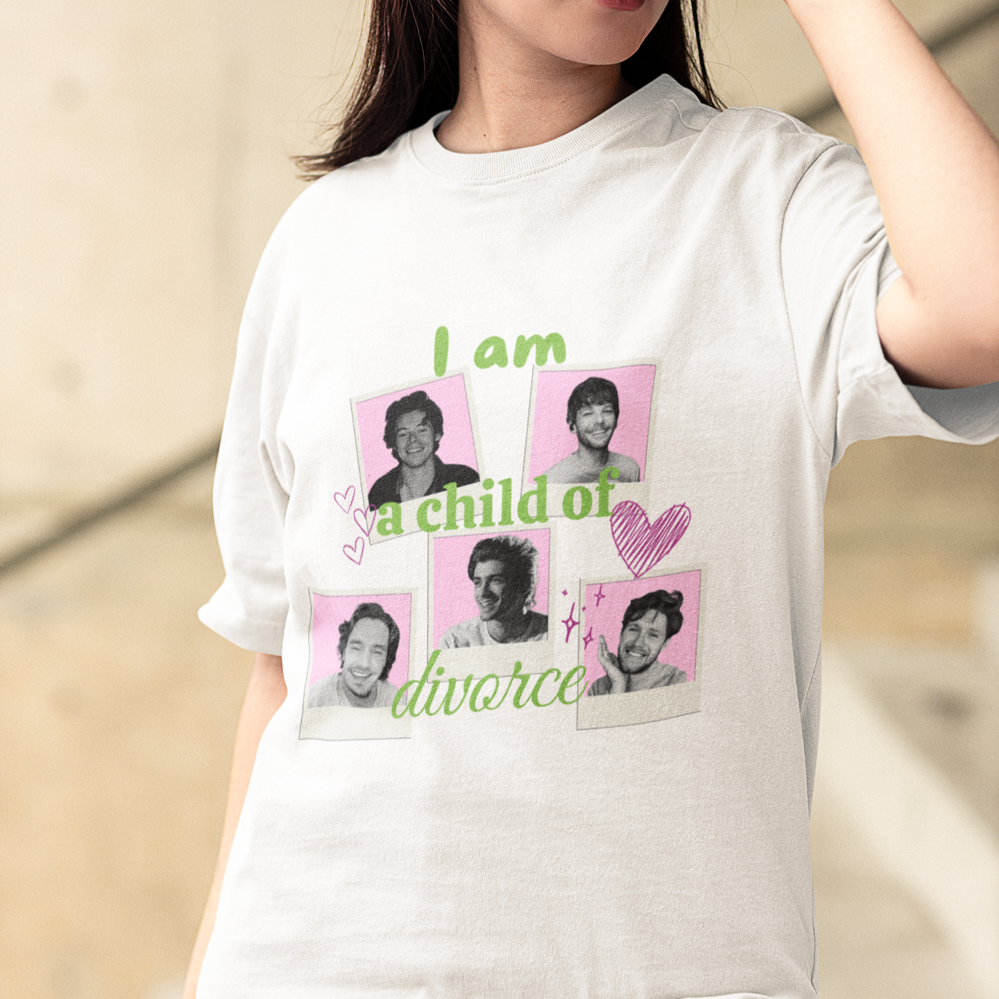 Nome do produto: I am a child of divorce One Direction | Oversized