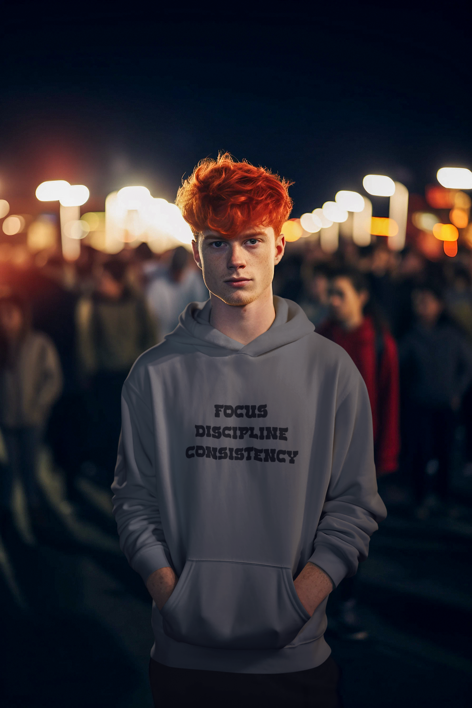 Nome do produto: Moletom Canguru Focus Discipline