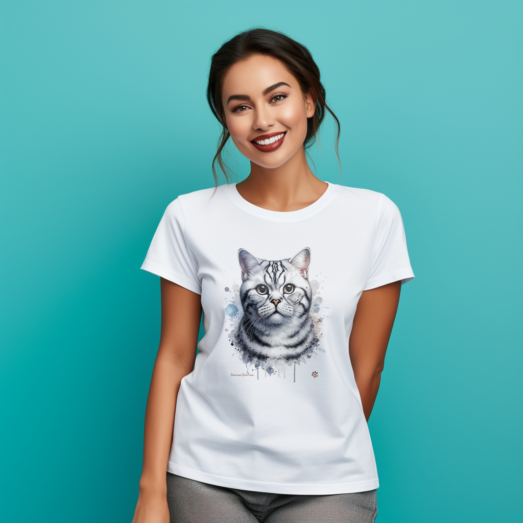 Nome do produto: American Shorthair: Conforto em forma de gato