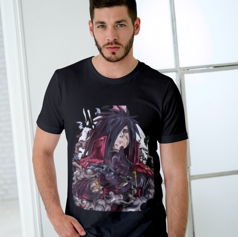 Nome do produto: Camisa Madara Uchiha - Naruto Shippuden