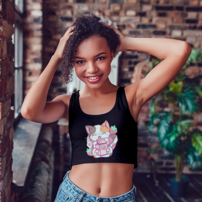 Nome do produto: Cropped Gato Comilão 3