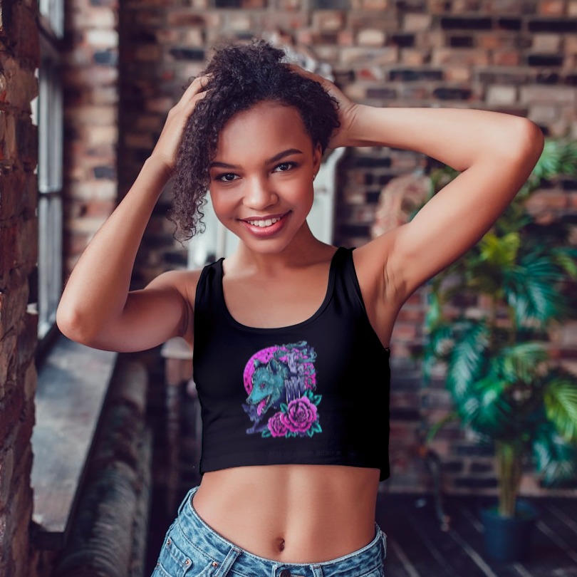 Nome do produto: Cropped  Lobo ao Luar!