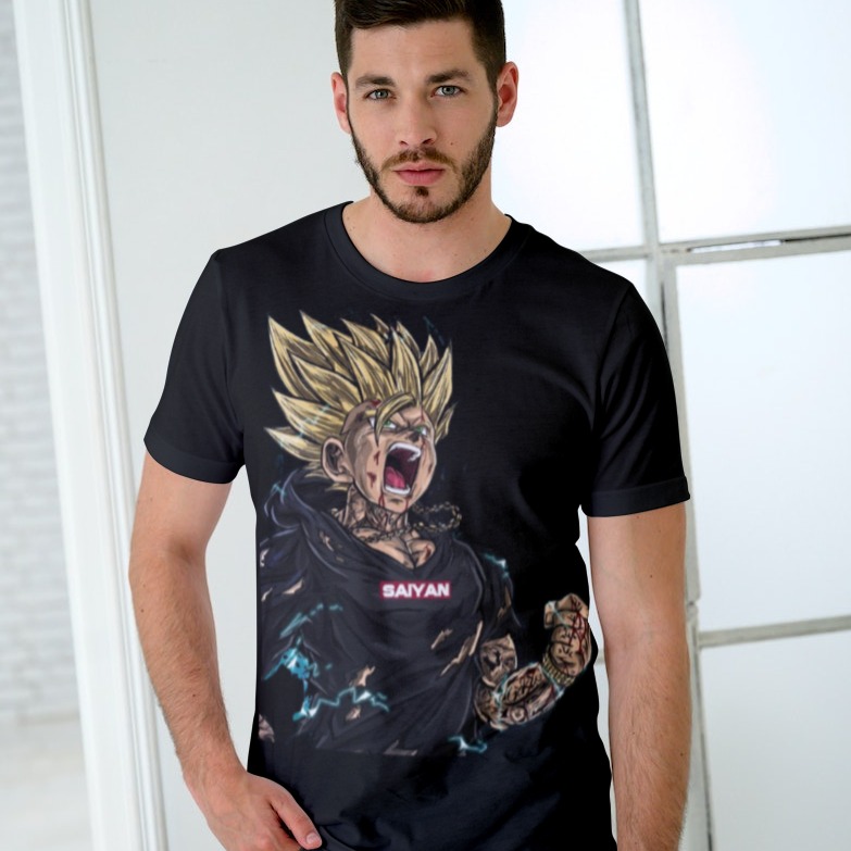 Nome do produto: Camisa Sayajin