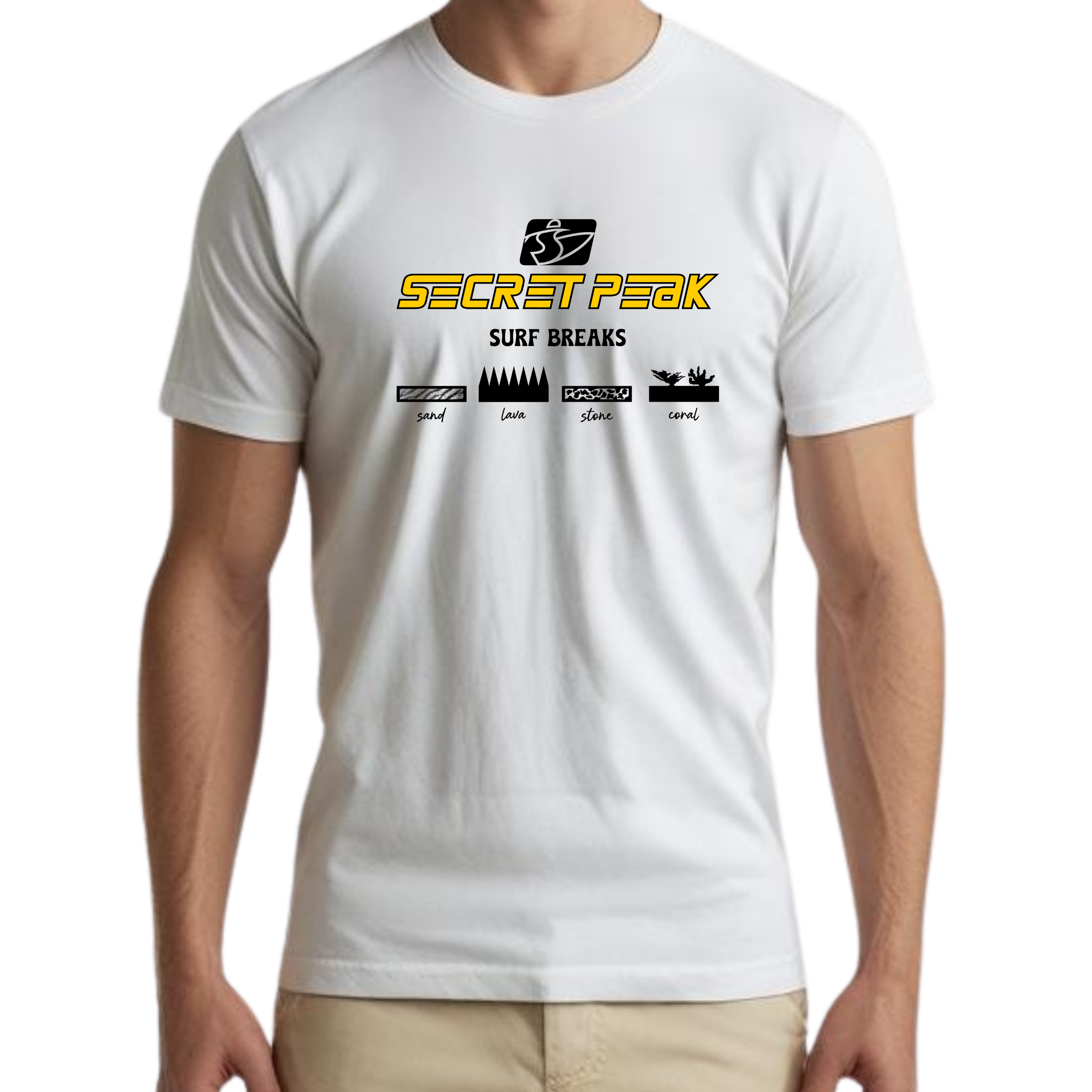CAMISETA SECRET PEAK SURF BREAKS