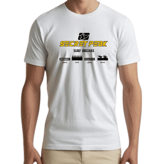 CAMISETA SECRET PEAK SURF BREAKS