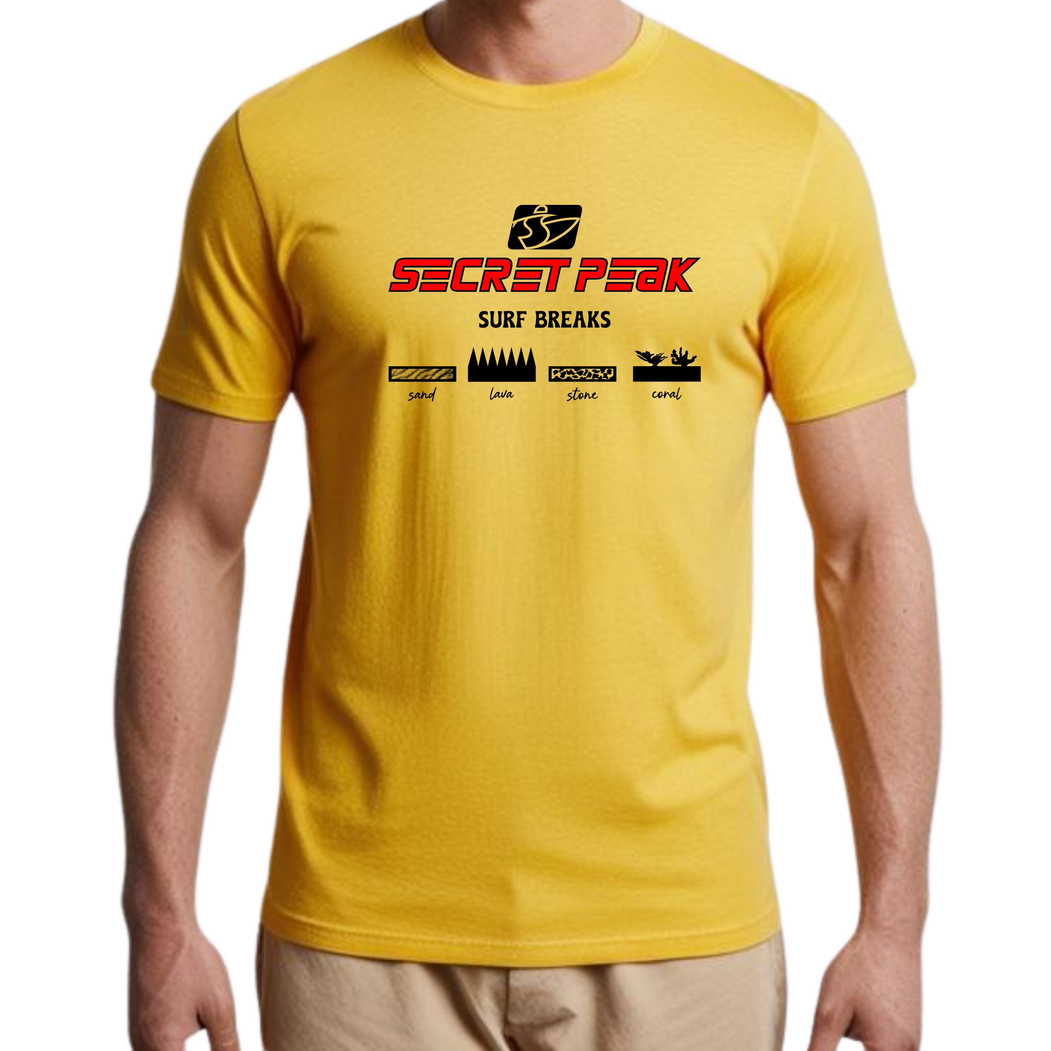 CAMISETA SECRET PEAK SURF BREAKS