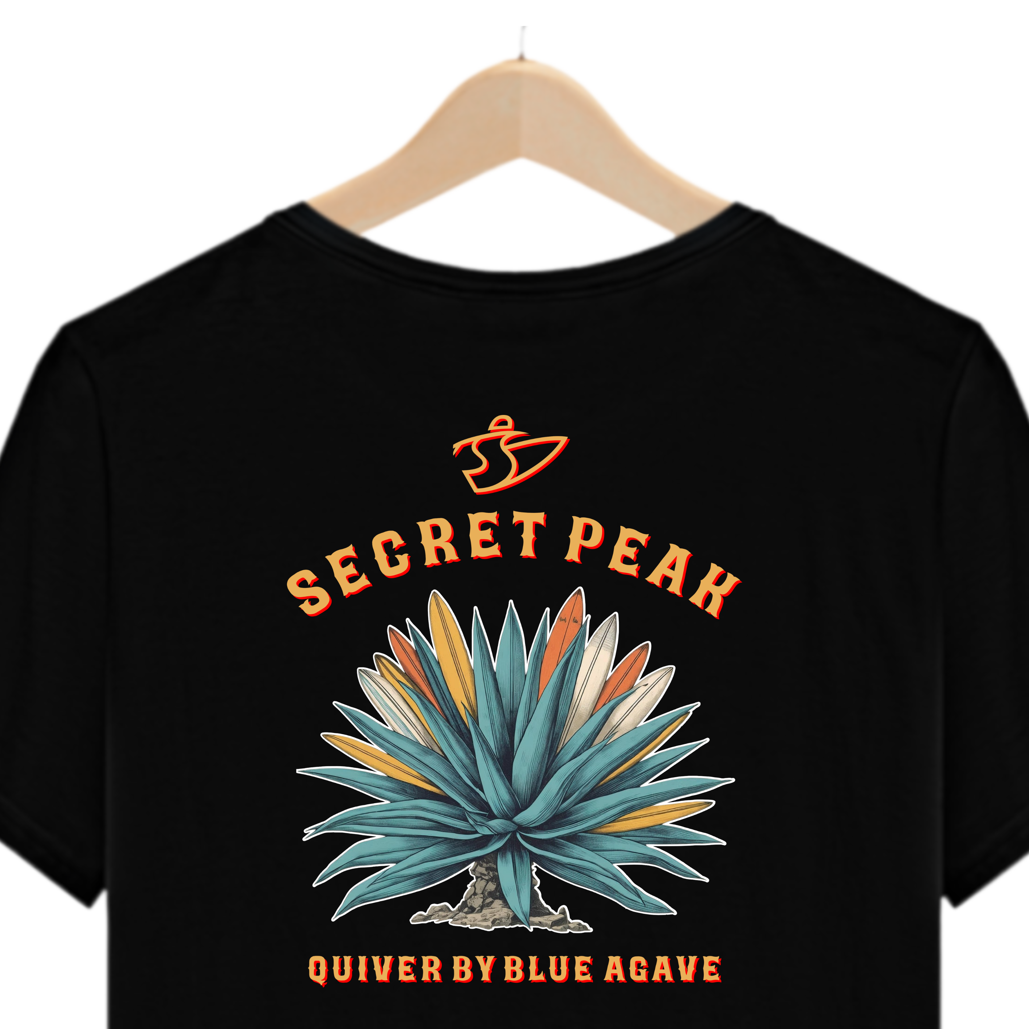CAMISETA SECRET PEAK QUIVER BY BLUE AGAVE