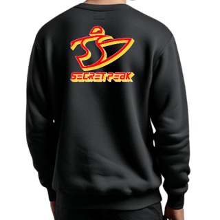 MOLETOM CARECA SECRET PEAK LOGO ICON 3D