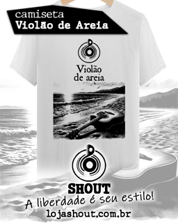 Camiseta VIOLÃO DE AREIA.