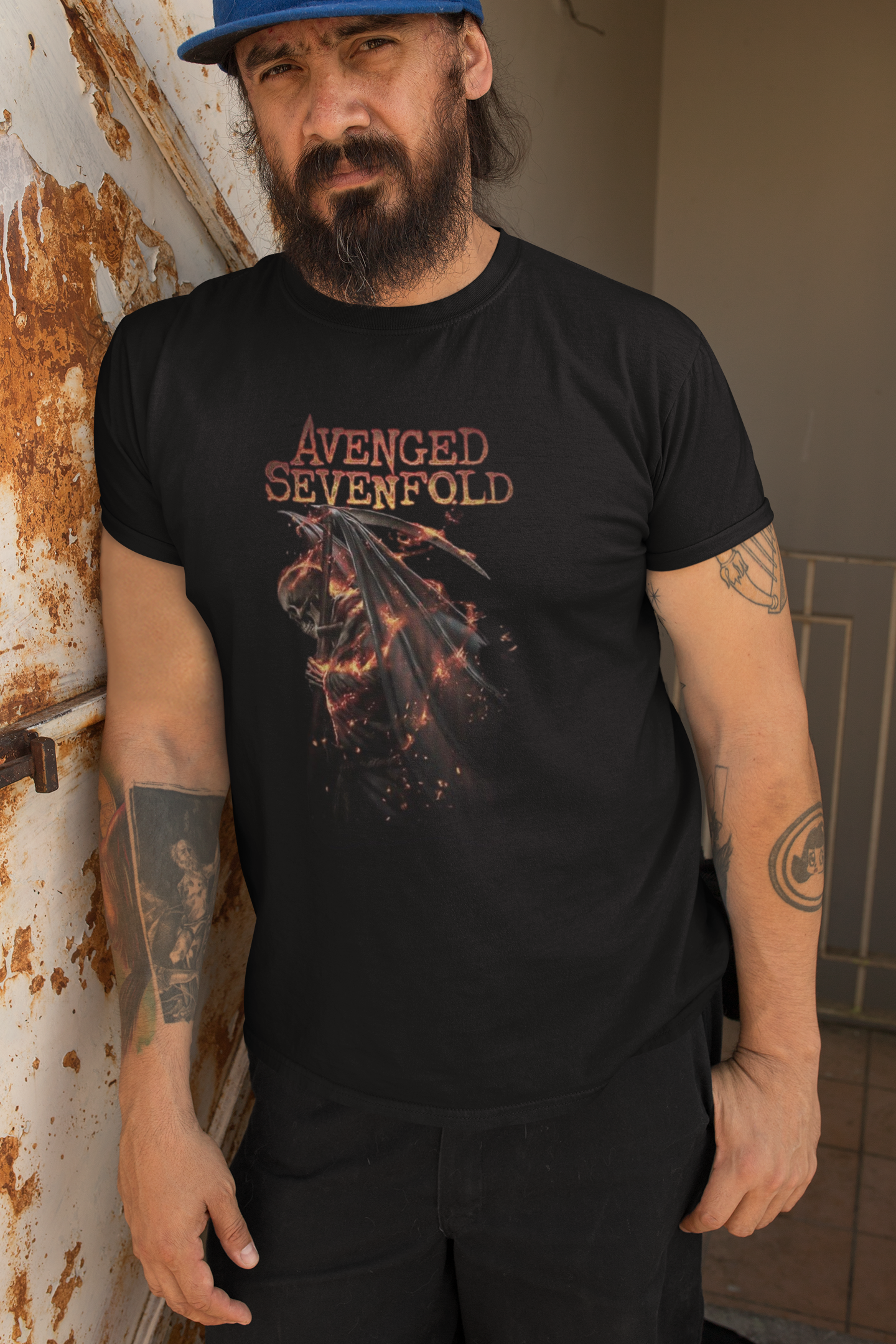 Nome do produto: Camiseta AVENGED SEVENFOLD DEATH