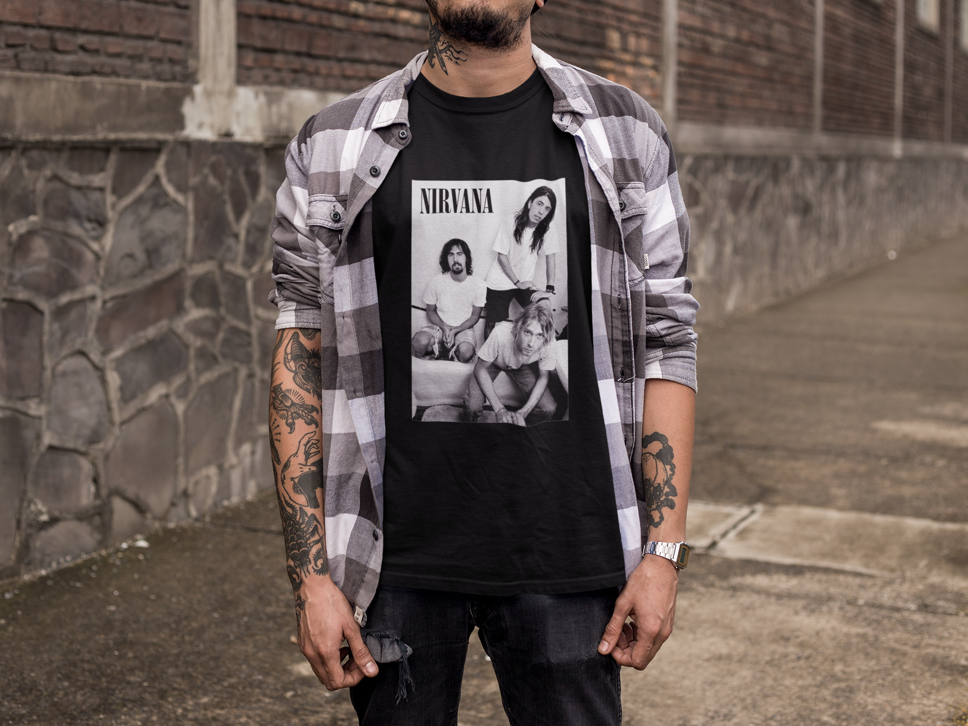 Nome do produto: Camiseta NIRVANA 