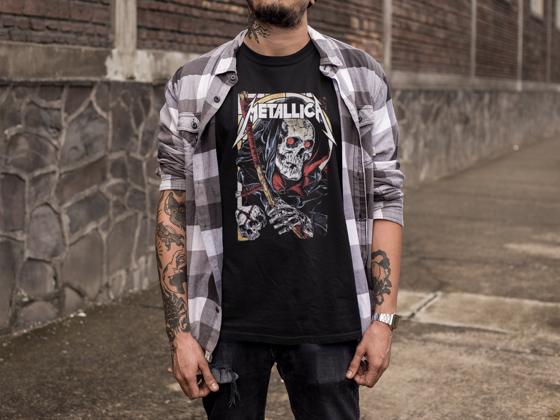 Nome do produto: Camiseta METALLICA