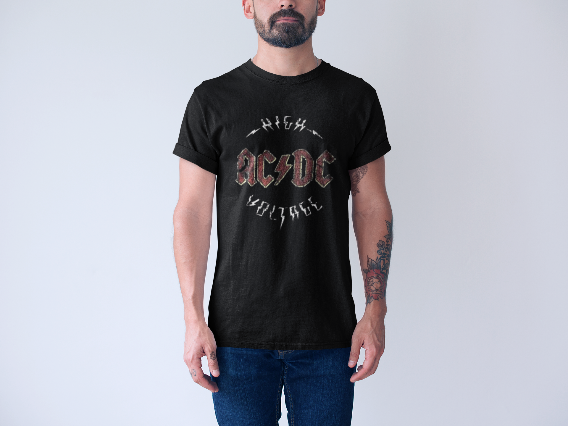 Nome do produto: Camiseta AC/DC High Voltage