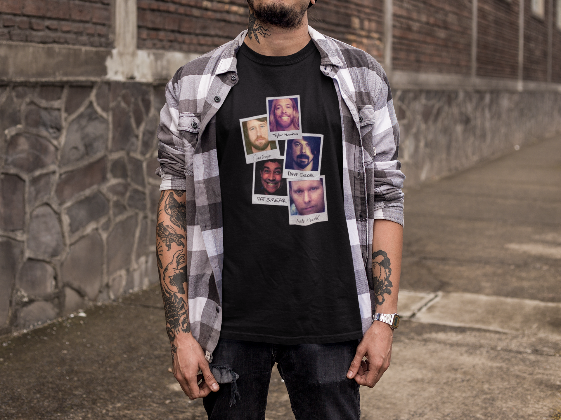 Nome do produto: Camiseta FOO FIGHTERS PHOTOS