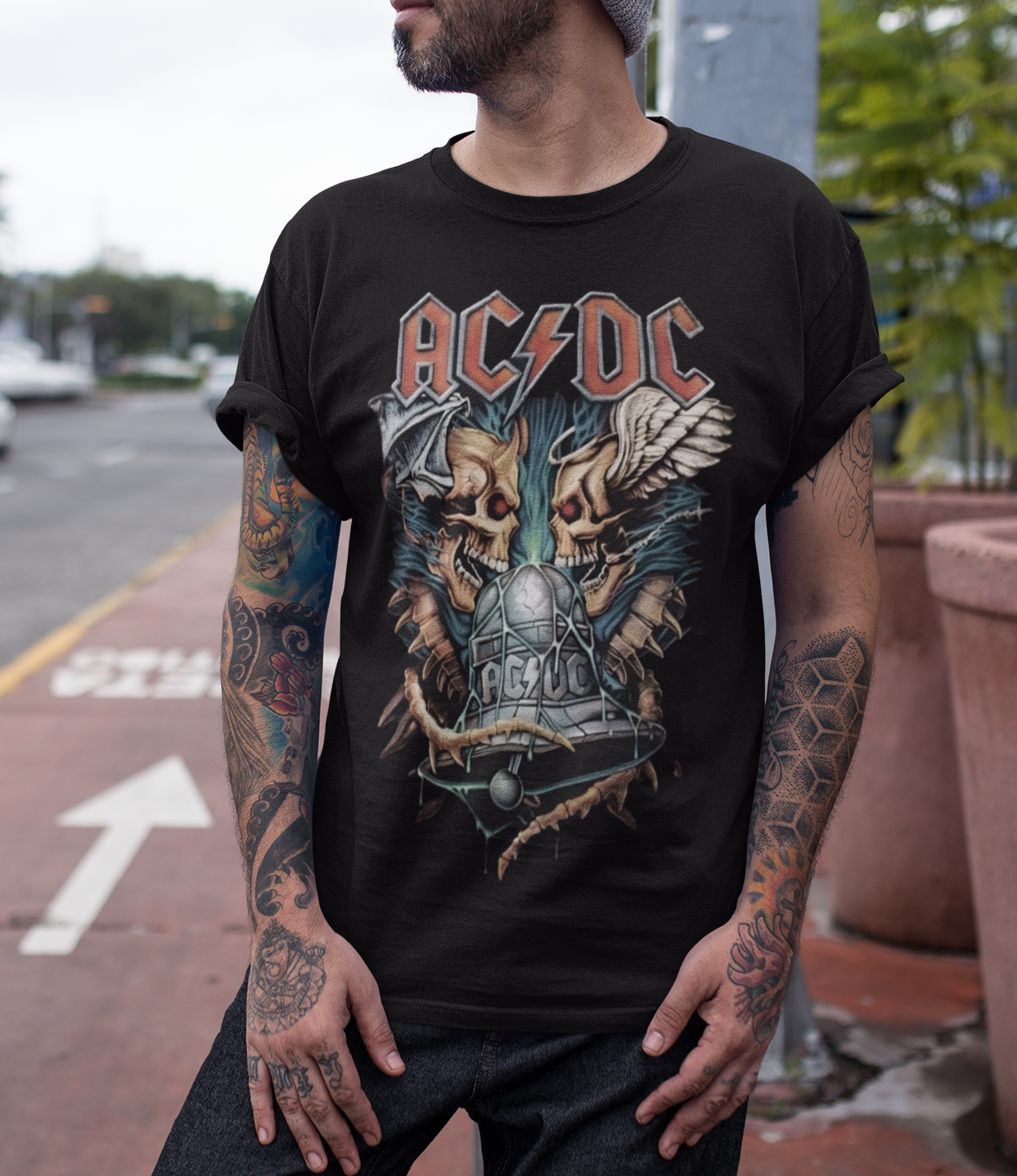 Nome do produto: Camiseta AC/DC 