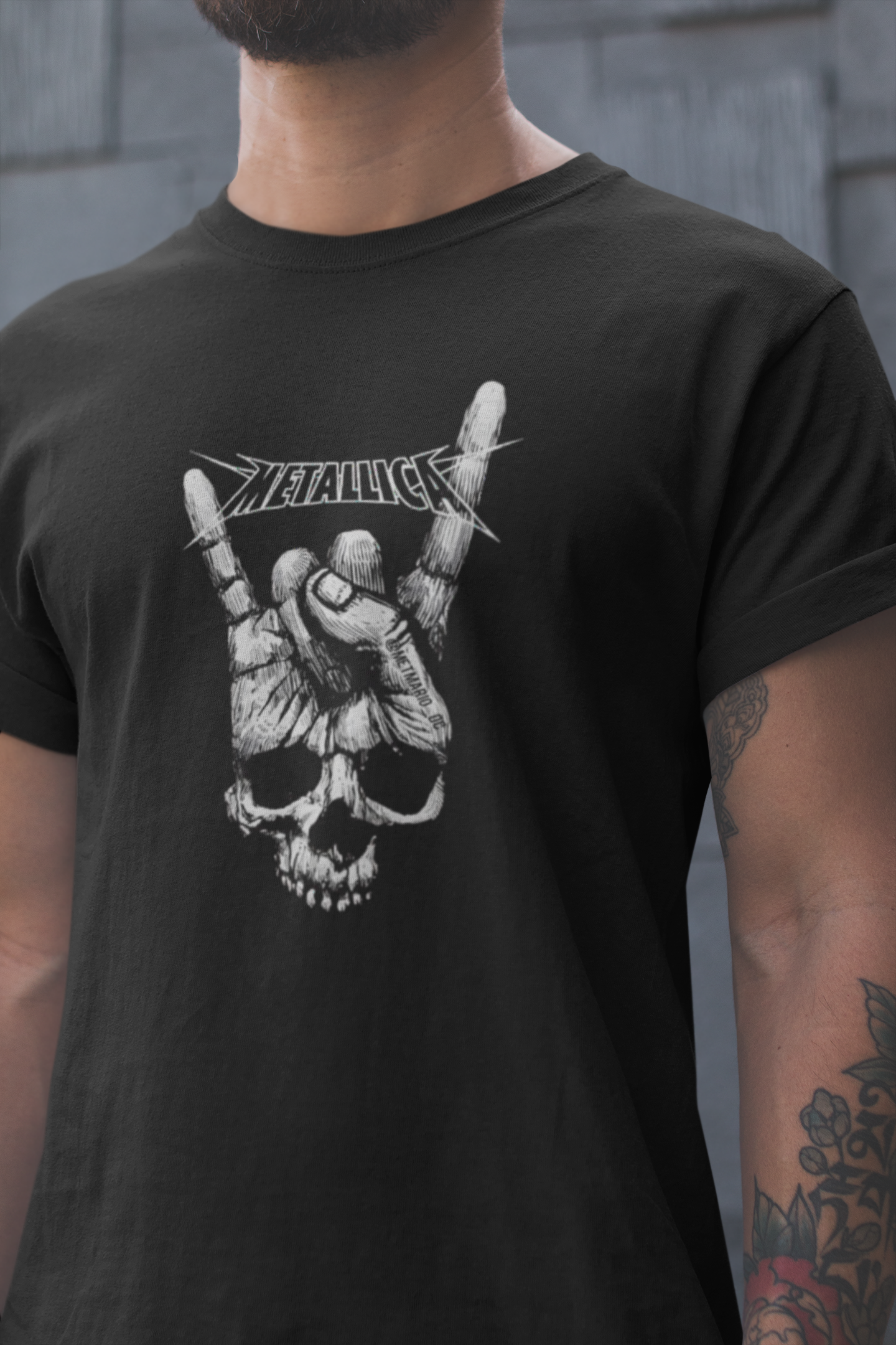 Nome do produto: Camiseta METALLICA SKULL