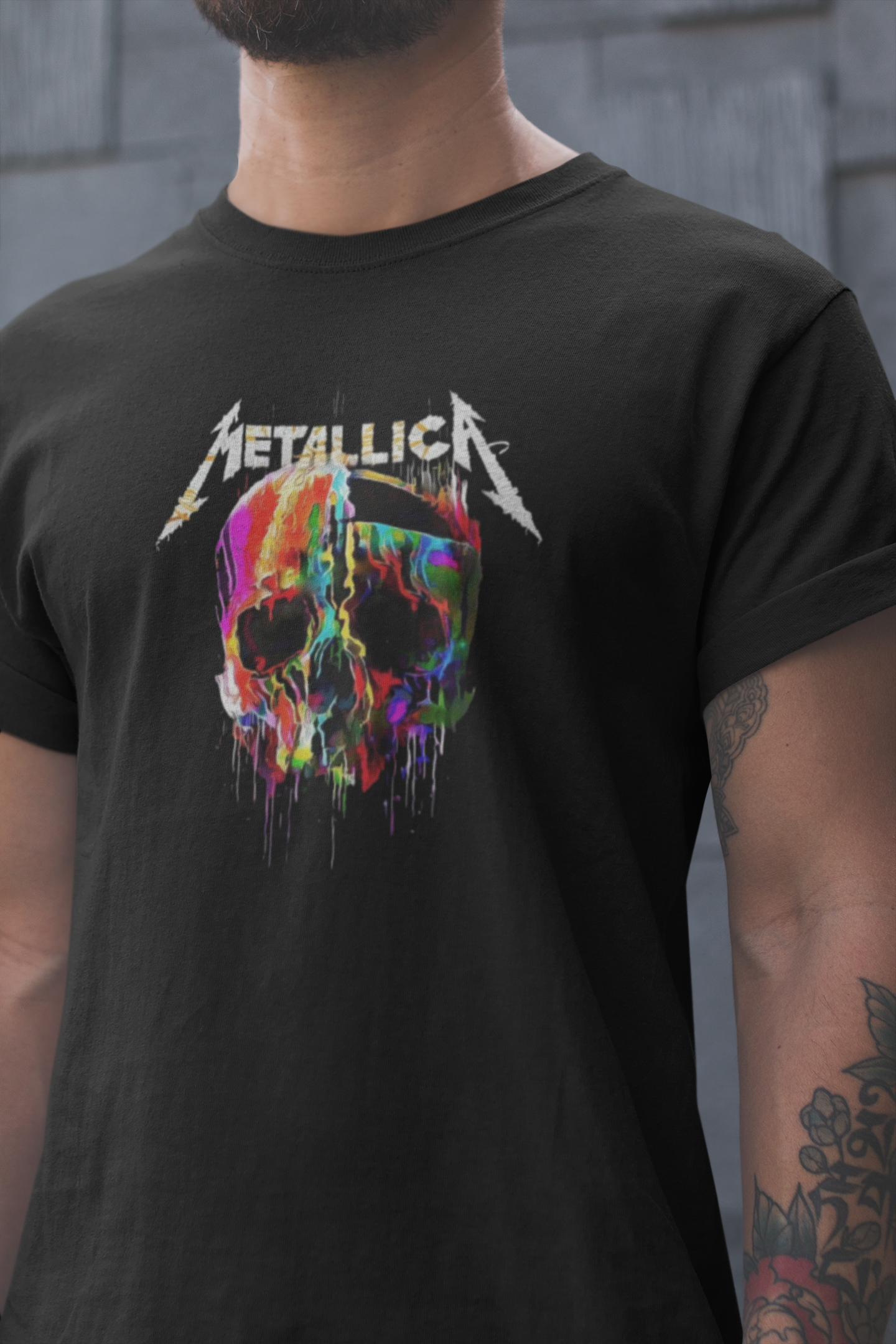 Nome do produto: Camiseta METALLICA SKULL