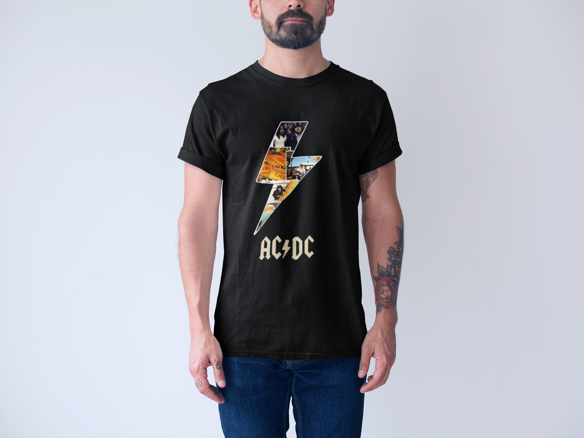 Nome do produto: Camiseta AC/DC Thunder