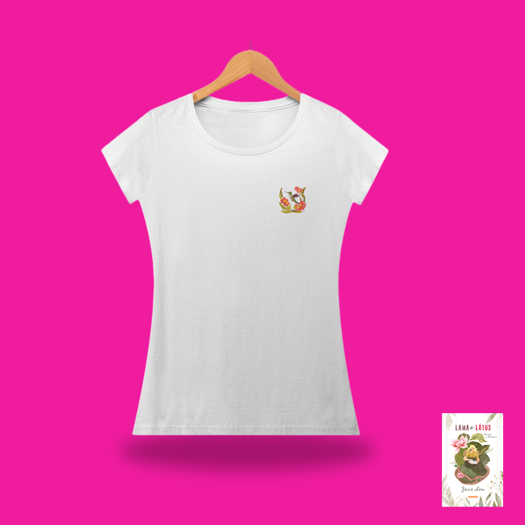 Nome do produto: Baby Long - frente e costas -Beija-dor (Lama e Lótus)