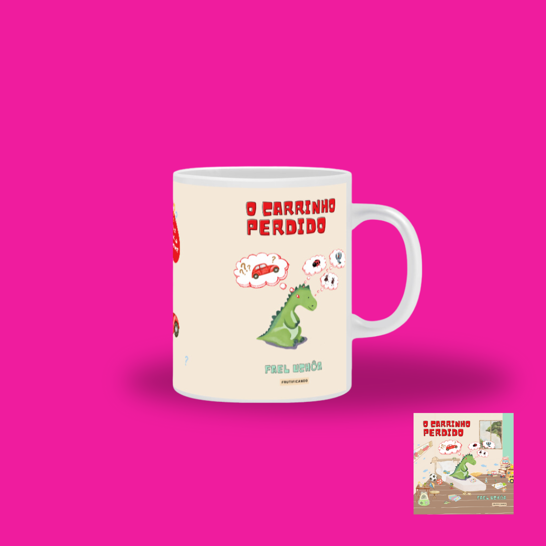 Nome do produto: Caneca O Carrinho Perdido