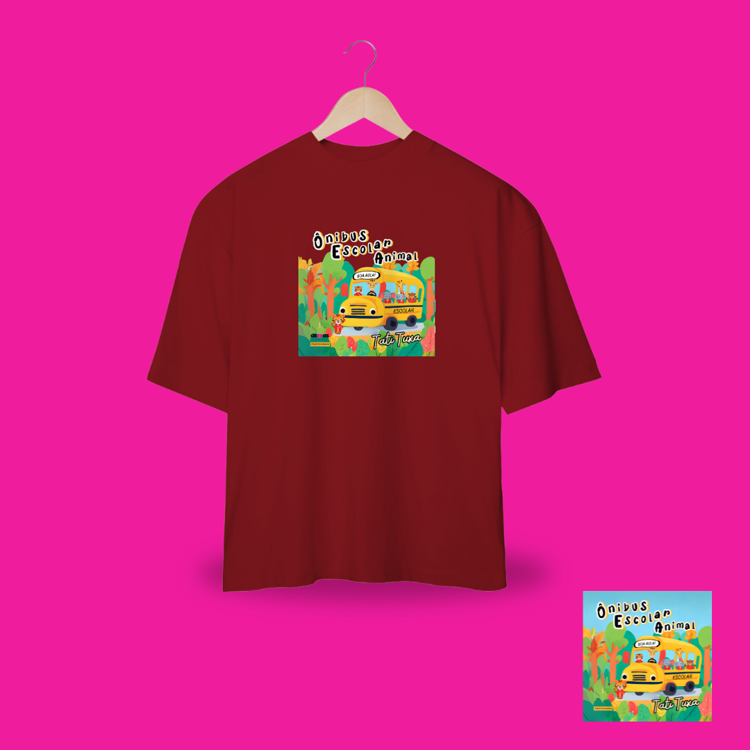 Nome do produto: Overside Ônibus Escolar Animal