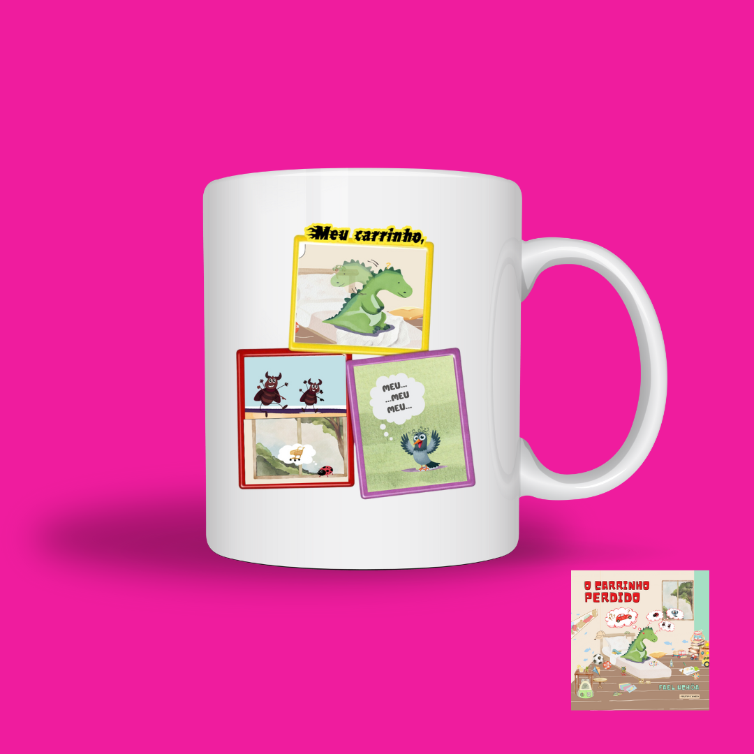 Nome do produto: Caneca O Carrinho Perdido 2