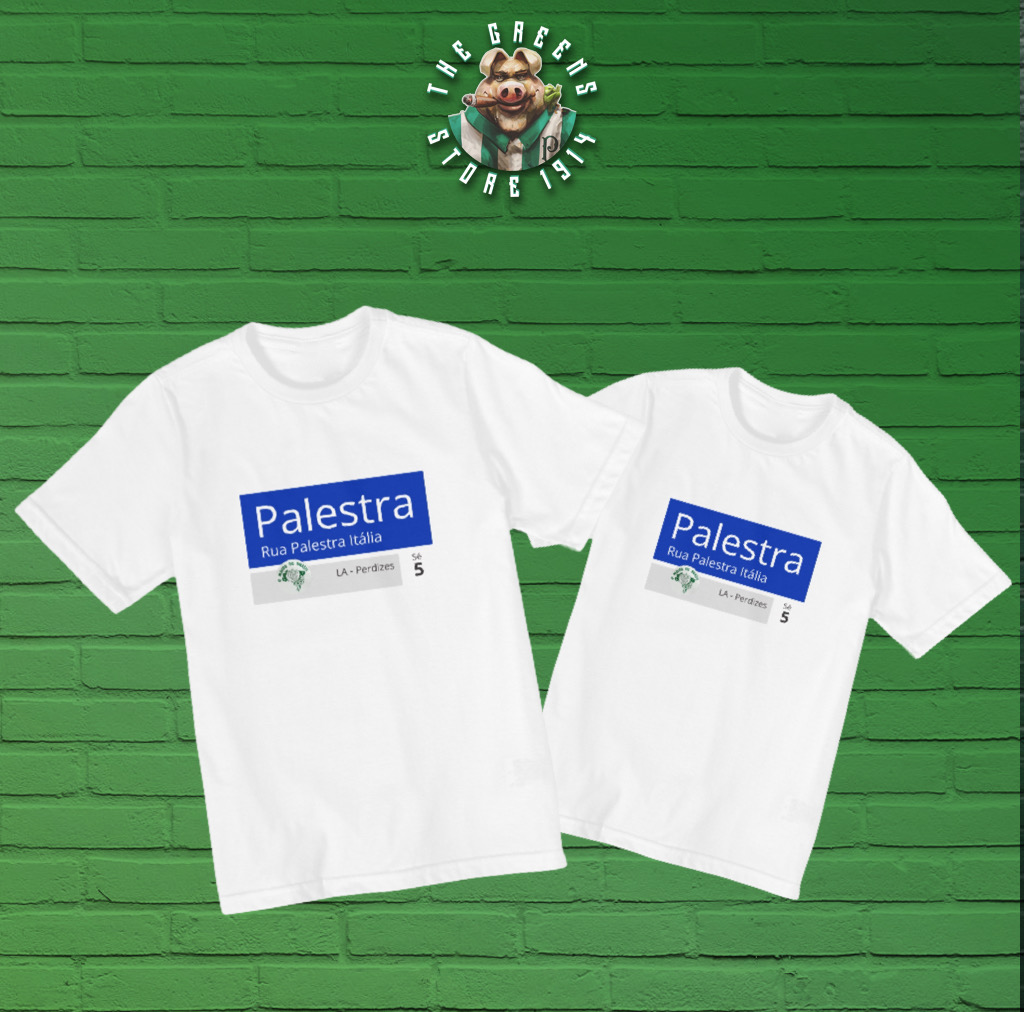 Nome do produto: Rua Palestra Itália (infantil)